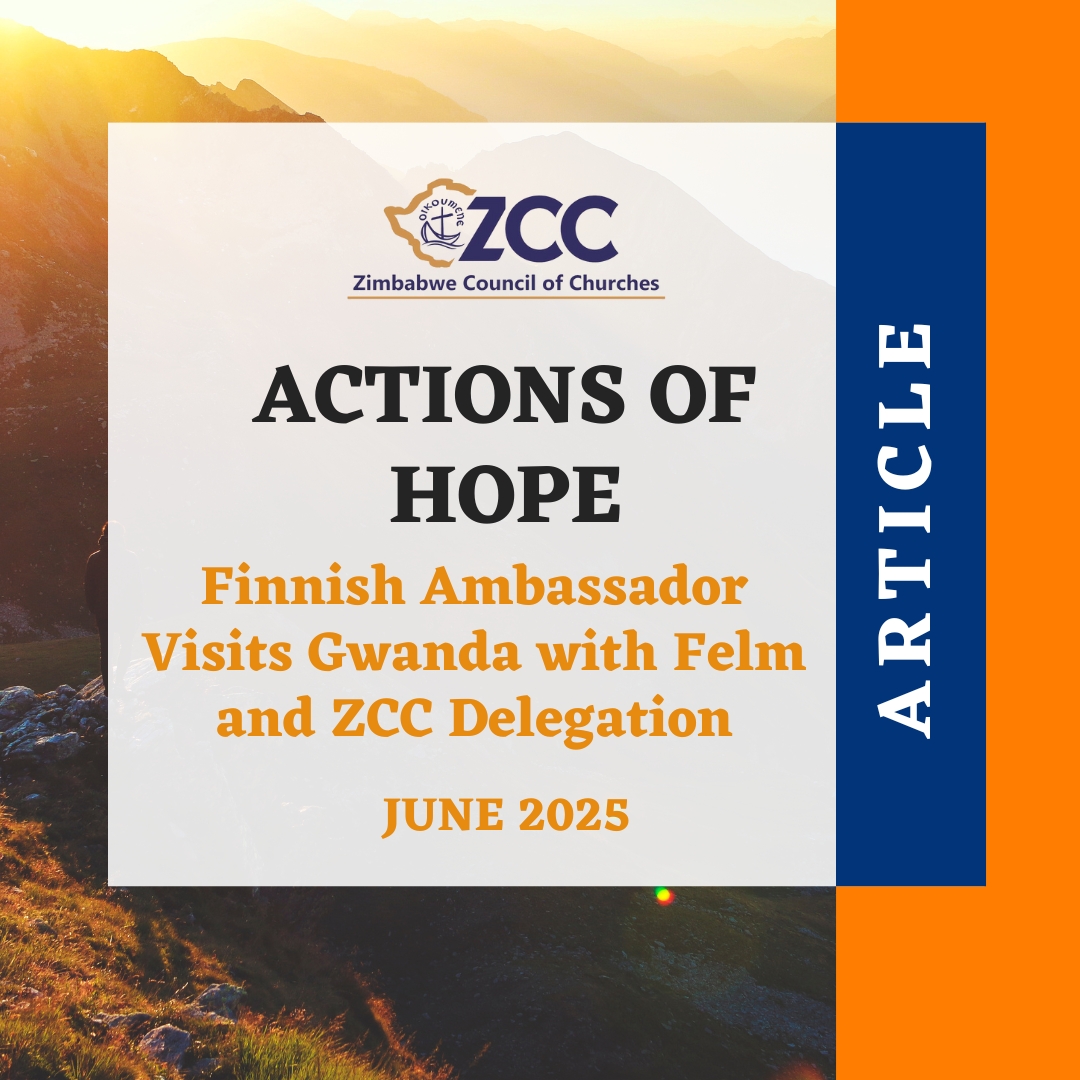 Finnish Ambassador Visits Gwanda with Felm and ZCC Delegation